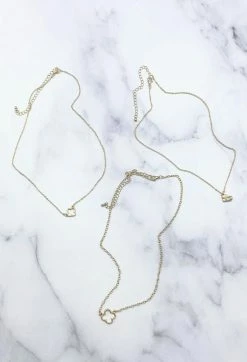 What's Hot - HN4758W6 - 72821 Accessories Captured Moments Necklace - Gold