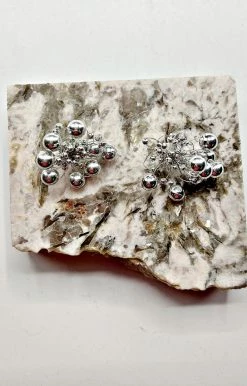 Fame Accessories - MME8311S - 51322 Get Out There Earrings - Silver