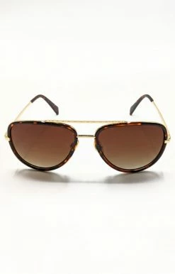 Billini/Banbe - B-1005-The Jourdan - 61821 BANBE - The Jourdan Sunglasses - Havana/Brown Fade Accessories