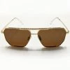 Billini/Banbe - B-1007-The Huntington - 61821 BANBE - The Huntington Sunglasses - Gold/Brown Accessories