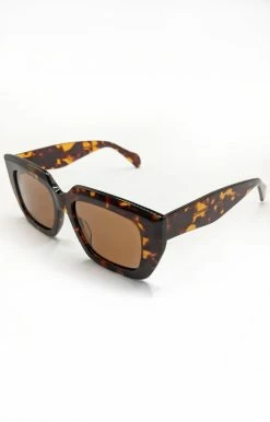 Billini/Banbe - B-1016-The Irina - 61821 Accessories BANBE - The Irina Sunglasses - Havana/Brown