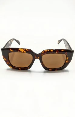 Billini/Banbe - B-1016-The Irina - 61821 Accessories BANBE - The Irina Sunglasses - Havana/Brown