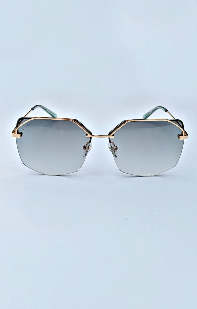 DIFF - BREE-DE01-0239-GDFGN - 61922 Accessories DIFF - Bree Gold G15 Gradient Sunglasses 1 DIFF - BREE-DE01-0239-GDFGN - 61922 Accessories DIFF - Bree Gold G15 Gradient Sunglasses