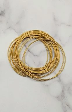 What's Hot - 1084GOLD - 22421 Accessories Let's Call It Even Bracelet Set - Gold