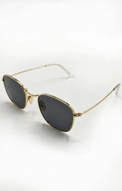 Billini/Banbe - B-1040-The Turlington - 61821 BANBE - The Turlington Sunglasses - Gold/Smoke Accessories