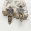 Golden Stella - EP26545-004 - 71221 True Growth Earrings - Gray