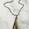 Your Fashion Wholesale - 72592 - 11421 Accessories Close My Eyes Snake Print Necklace