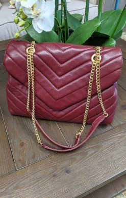 Urban Expressions - 24389 - 12222 Accessories Sweet Memories Crossbody Bag - Burgundy