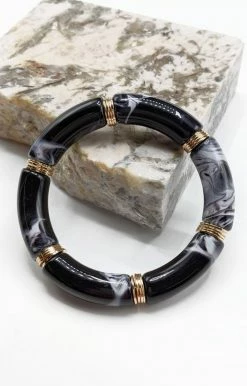 What's Hot - B-1312BLK - 3922 Feeling Creative Bracelet - Black Accessories