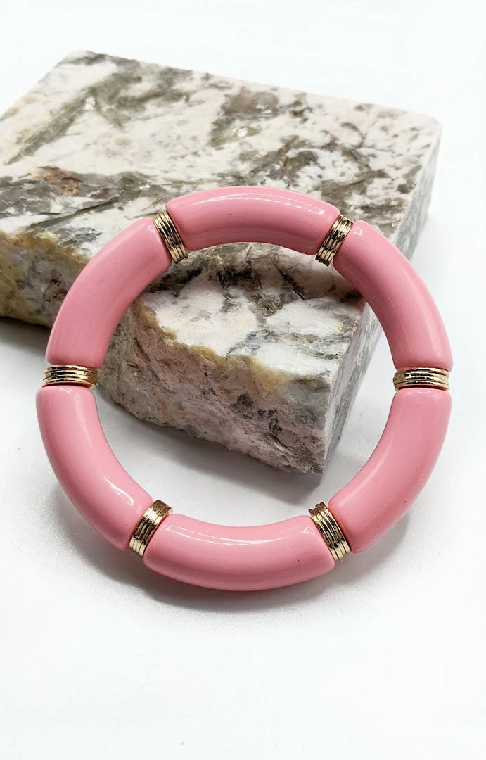 What's Hot - B-131-2PK - 4622 Accessories Feeling Creative Bracelet - Pink 1 What's Hot - B-131-2PK - 4622 Accessories Feeling Creative Bracelet - Pink
