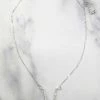 What's Hot - EMN1202CLR-SIL - 5322 Came For Love Necklace - Silver