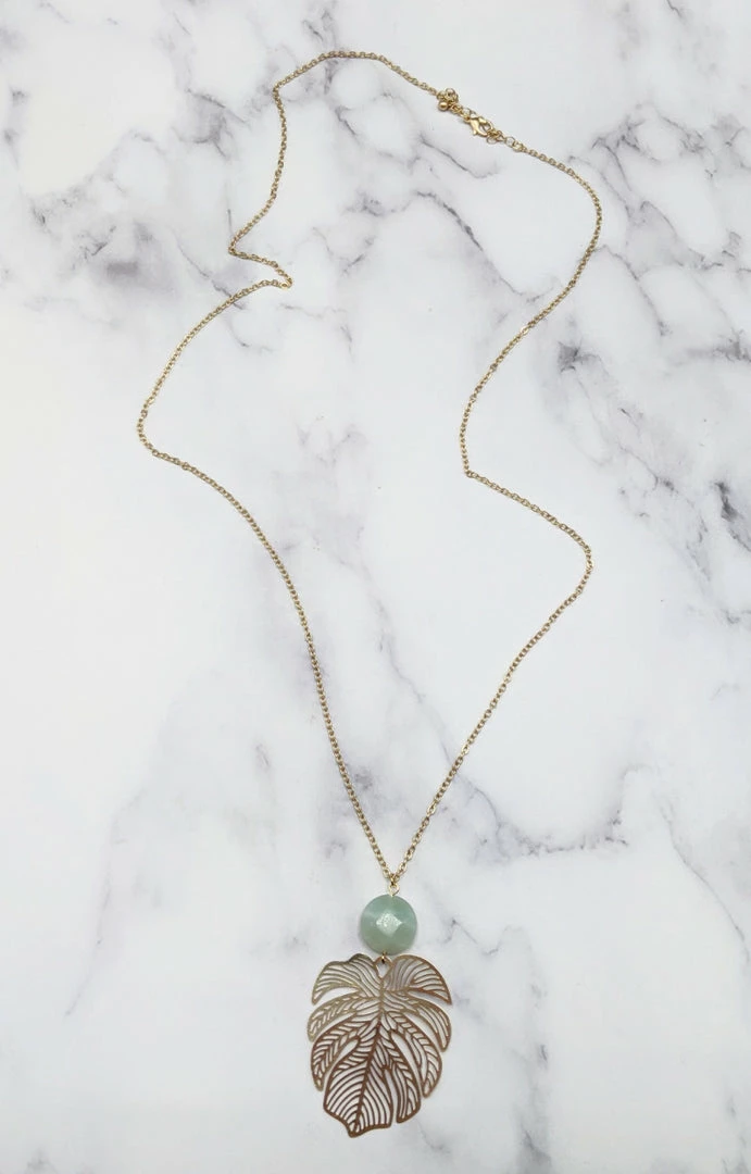 Viv & Lou - VLJ2140 - 51522 Leaf Me Be Necklace Accessories 1 Viv & Lou - VLJ2140 - 51522 Leaf Me Be Necklace Accessories