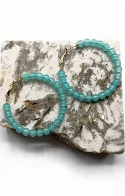 Zenzii Jewlery - E2481 - 61022 Accessories Waiting Game Earrings - Turquoise