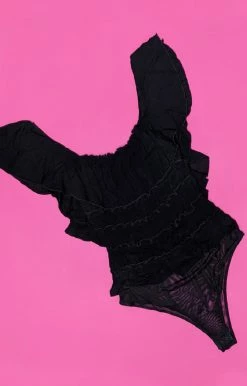 143 Story - ITM8070-PP - 6822 Special Feeling Bodysuit - Black