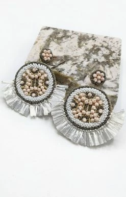 Anarchy Street - E05308 - 7122 Accessories Weekend Obsession Earrings - Ivory