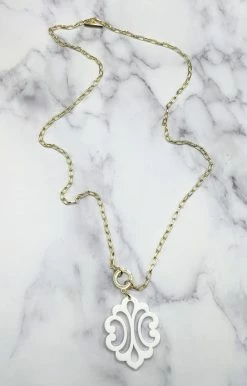 Zenii Jewelry - N1974 - 71622 Blooming Reflection Necklace - White Accessories