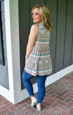 Heimish - ST2011-12 - 72022 TOPS On Second Thought Print Top - Multi 6 Heimish - ST2011-12 - 72022 TOPS On Second Thought Print Top - Multi