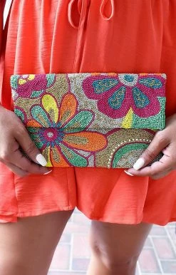 Tiana Designs - HFC1586 - 7822 By Your Side Beaded Clutch