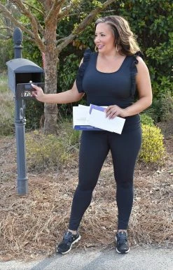 TCEC - CP9453 - 2922 Fast & Free Athletic Leggings - Black