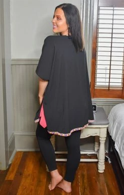 Spin USA - 5001 - 5421 All Time Favorite Kimono/Cover Up - Black Cover Ups 7 Spin USA - 5001 - 5421 All Time Favorite Kimono/Cover Up - Black Cover Ups