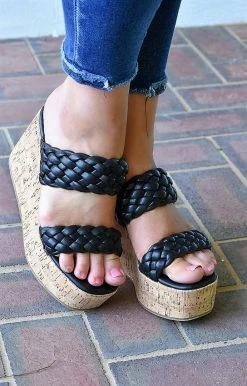 Shu Shop - MALLORY - 62822 SHU SHOP - Mallory Wedge - Black