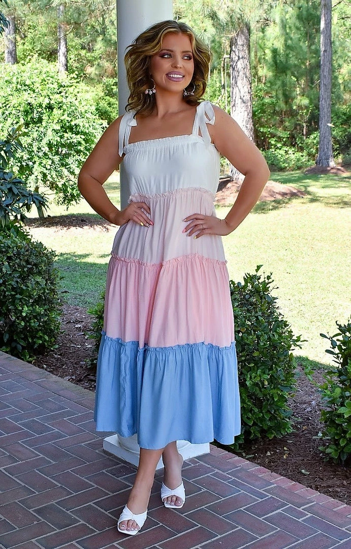 Heimish - BL-WD1024F - 41322 A Splash Of Color Maxi Dress 2 Heimish - BL-WD1024F - 41322 A Splash Of Color Maxi Dress