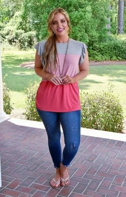 Heimish - ET6670-10 - 61322 Wide Open Spaces Colorblock Top 7 Heimish - ET6670-10 - 61322 Wide Open Spaces Colorblock Top