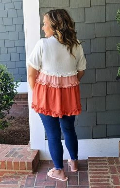 ODDI - IT14709 - 42422 Once Again Colorblock Top 6 ODDI - IT14709 - 42422 Once Again Colorblock Top