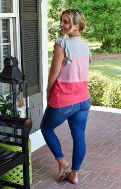 Heimish - ET6670-10 - 61322 Wide Open Spaces Colorblock Top 6 Heimish - ET6670-10 - 61322 Wide Open Spaces Colorblock Top