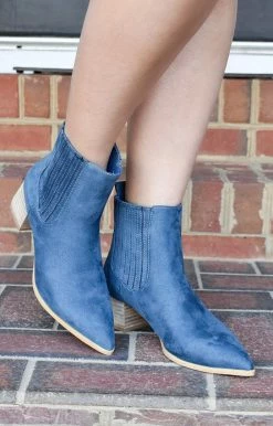 Shu Shop - YITTY - 12222 SHU SHOP - Yitty Bootie - Denim Blue