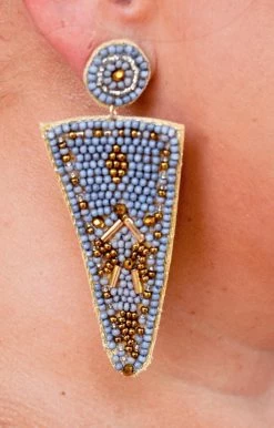 Golden Stella - EP26545-004 - 71221 True Growth Earrings - Gray