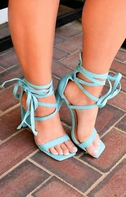 Liliana - NOVAX-11 - 41322 SHOES Make A Show Heel - Light Blue