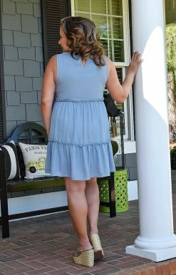 Heimish - BL-D1046F - 41322 DRESSES For The Fun Of It Dress - Slate