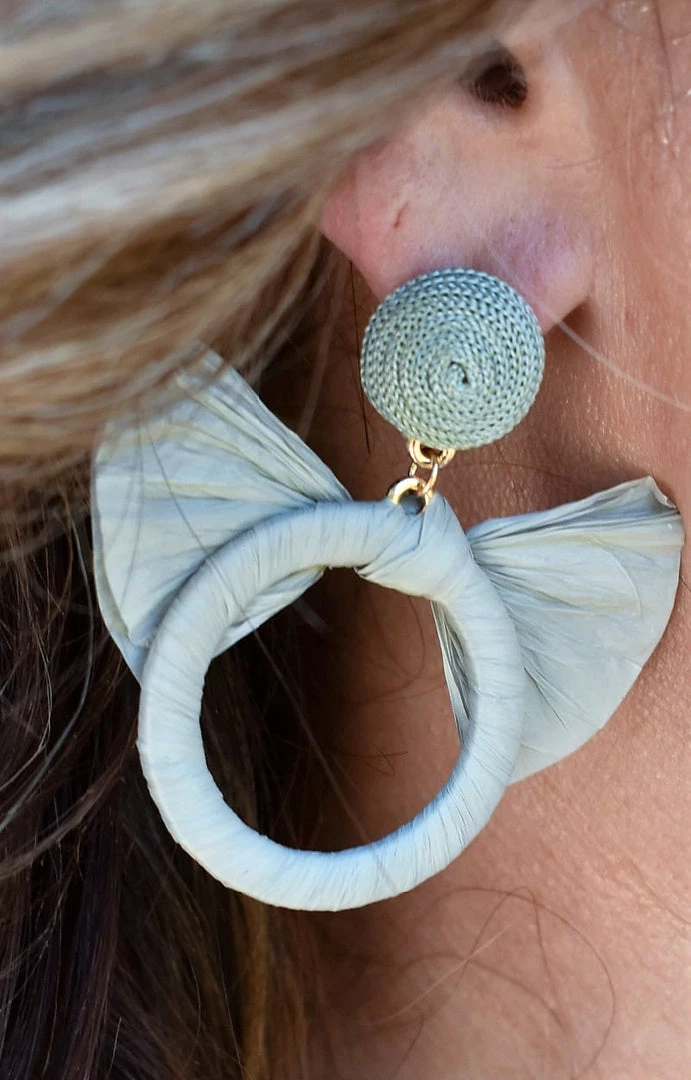 Avenue Zoe - GSE2965 - 7222 Classy Lady Earrings - Sage Accessories 2 Avenue Zoe - GSE2965 - 7222 Classy Lady Earrings - Sage Accessories