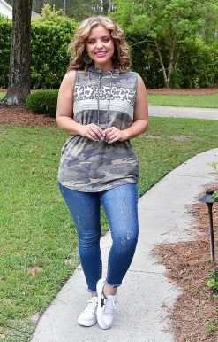 Heimish - BL-ST2016-15 - 52722 TOPS Caught Between You Camo Top - Green 7 Heimish - BL-ST2016-15 - 52722 TOPS Caught Between You Camo Top - Green