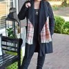 GeeGee - WC9917A - 12022 From Head To Toe Cardigan - Black
