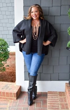 Staccato - 53351PP - 12422 Got That Edge Jacket - Charcoal