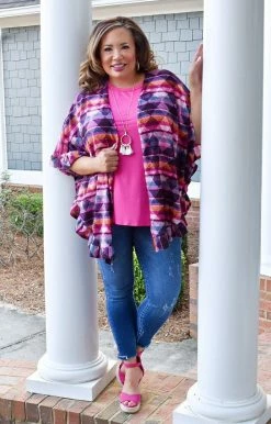 Heimish - BL-SJ1071-13 - 2522 TOPS Glad You Came Cardigan - Multi