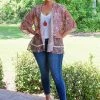 Southern Grace - 7323B - 52322 Loud And Clear Floral Kimono - Multi Cover Ups