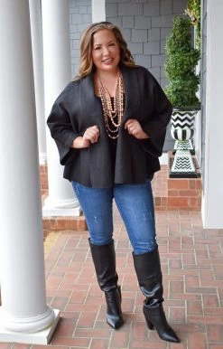 Staccato - 53351PP - 12422 Got That Edge Jacket - Charcoal