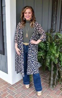 Heimish - C1004 - 2822 Next Step Leopard Duster