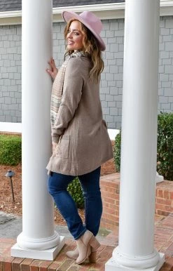 Staccato - 53129PP - 11322 TOPS All The Pretty Things Cardigan - Taupe 6 Staccato - 53129PP - 11322 TOPS All The Pretty Things Cardigan - Taupe