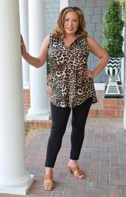 Heimish - BL-ST1514-10 - 22022 Good Moves Leopard Top