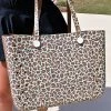 JANE MARIE - 193207 - 33022 SWIMWEAR JANEMARIE - Exotic Multi Purpose Tote - Leopard
