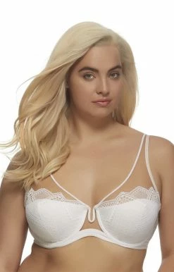 Perfectly Priscilla The Stunning Contour Bra - White
