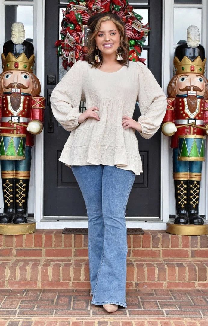 HeySon - EP1011PD - 1322 Noticed By All Flare Jeans - Light Wash 3 HeySon - EP1011PD - 1322 Noticed By All Flare Jeans - Light Wash