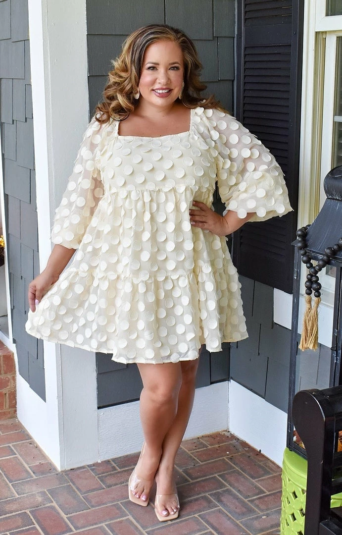 Flying Tomato - AD2441-PP - 102521 DRESSES Treat Her Right Dress - Cream 1 Flying Tomato - AD2441-PP - 102521 DRESSES Treat Her Right Dress - Cream