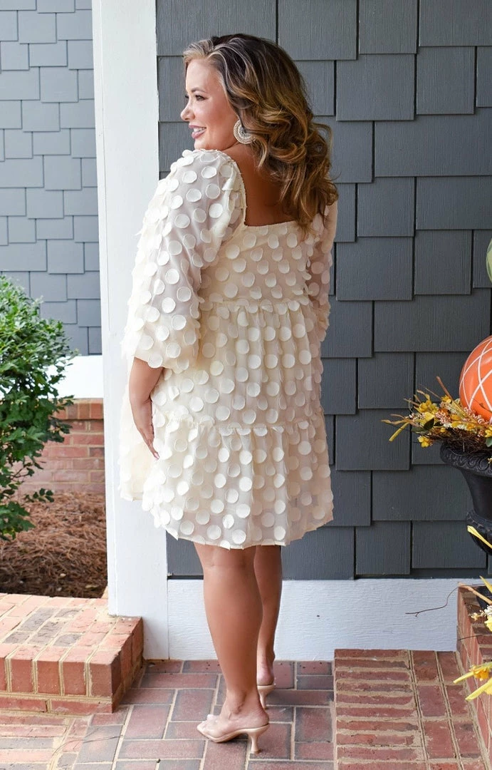 Flying Tomato - AD2441-PP - 102521 DRESSES Treat Her Right Dress - Cream 3 Flying Tomato - AD2441-PP - 102521 DRESSES Treat Her Right Dress - Cream