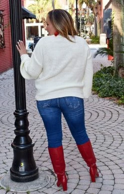 Andree - 19788 - 11622 Steal My Heart Sweater - Ivory