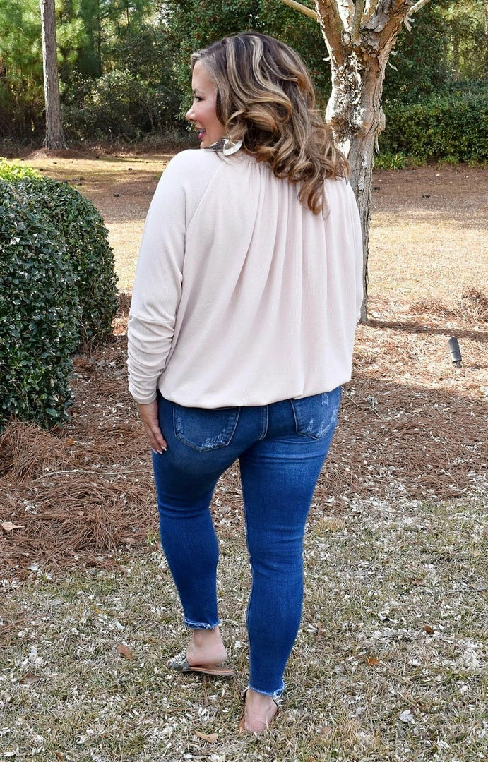 143 Story - ITB2092 - 2622 Maybe It's Love Top - Oatmeal 2 143 Story - ITB2092 - 2622 Maybe It's Love Top - Oatmeal